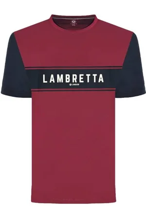 Lambretta Burgundy Herren T-Shirt