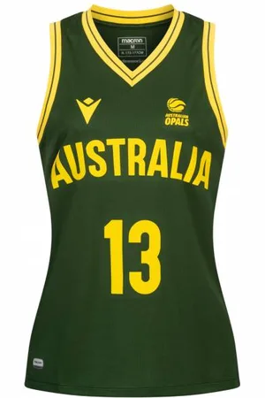 macron Australien Basketball #13 MAGBEGOR Damen Trikot