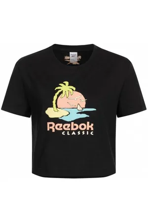Reebok Graphic Cropped Damen T-Shirt