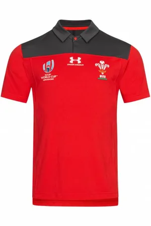 Under Armour Wales Union World Cup Herren Rugby Shirt
