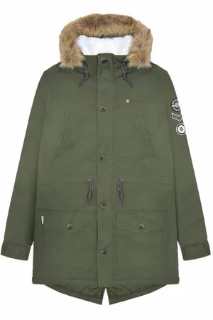 Lambretta Sherpa Lined Herren Parka
