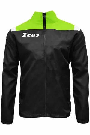 Zeus Vesuvio Regenjacke schwarz neon