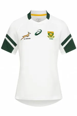 Asics Südafrika Springboks Rugby Damen Auswärts Trikot