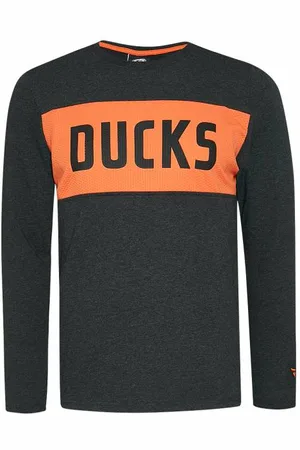 Fanatics Anaheim Ducks NHL Herren Langarmshirt