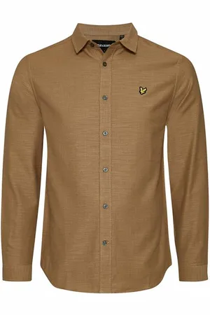 Lyle & Scott Lyle & Scott Chunky Slub Herren Langarm Hemd