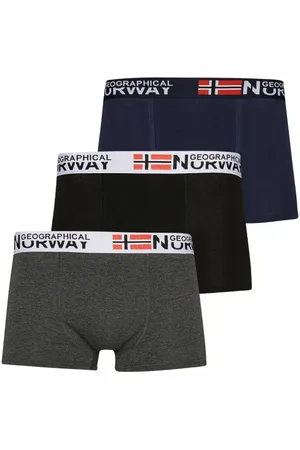 Geographical Norway Herren Boxershorts 3er-Pack