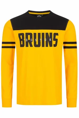 Fanatics Boston Bruins NHL Herren Langarm Shirt