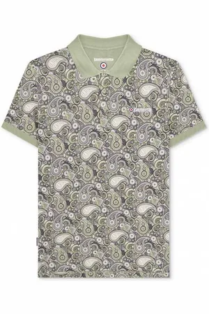 Lambretta Paisley Herren Polo-Shirt SS0031-DSRT