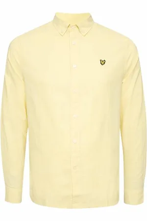Lyle & Scott Lyle & Scott Herren Langarm Leinenhemd