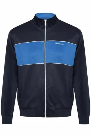 Ben Sherman Chest Panel Track Retro Herren Jacke