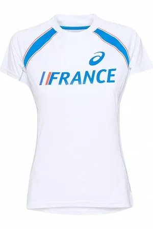 Asics Frankreich Pro Elite Leichtathletik Damen Shirt