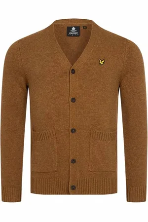 Lyle & Scott Lyle & Scott Blend Cardigan Herren Strickjacke aus Wolle