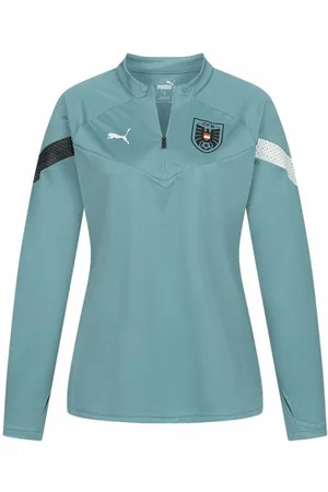 PUMA ÖFB Österreich Training 1/4 Zip Damen Sweatshirt