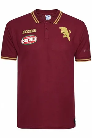 Joma FC Turin Polo-Shirt dunkelrot