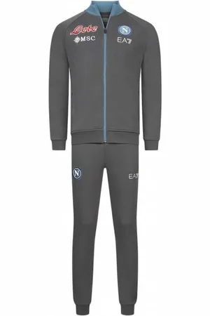Emporio Armani SSC Neapel EA7 Herren UEFA Trainingsanzug