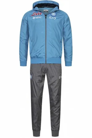 Emporio Armani SSC Neapel EA7 Herren Kapuzen Präsentationsanzug