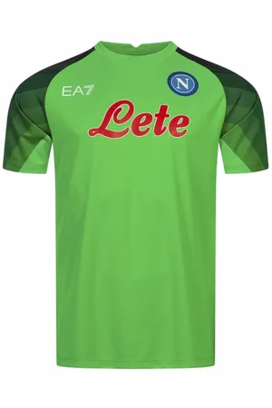 Emporio Armani SSC Neapel EA7 Herren UEFA Trikot grün