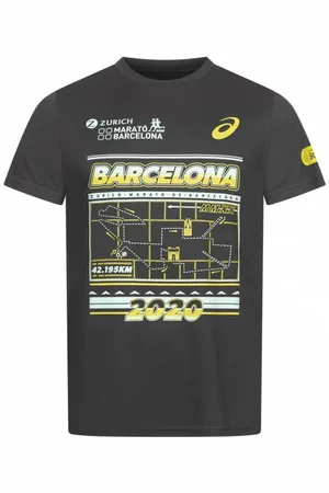 Asics Barcelona Marathon Herren Laufshirt