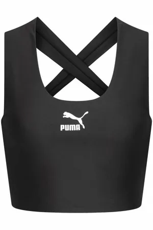 PUMA T7 Crop Top Damen Sport BH