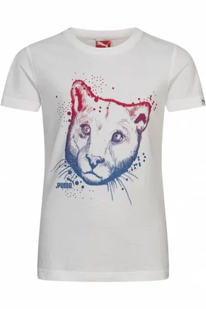 PUMA Girls Fun Graphic Tee Mädchen T-Shirt