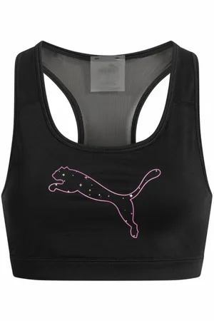 PUMA Mid Impact 4Keeps Graphic Bra Sport BH