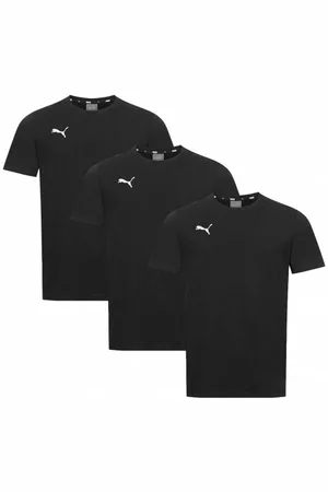 PUMA TeamGoal Casual Kinder T-Shirt 3er-Pack
