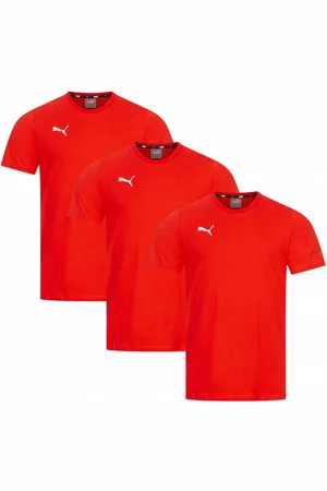 PUMA TeamGoal Casual Kinder T-Shirt 3er-Pack