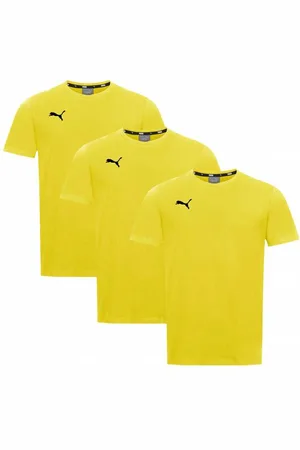 PUMA TeamGoal Casual Kinder T-Shirt 3er-Pack