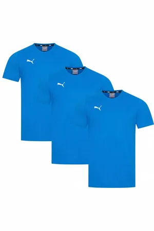 PUMA TeamGOAL Casuals Herren T-Shirt 3er-Pack