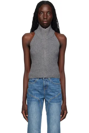 Fax Copy Express SSENSE Exclusive Gray Sweater
