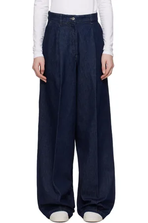 A.P.C. Navy Anastasia Barbieri Edition Azzurra Jeans