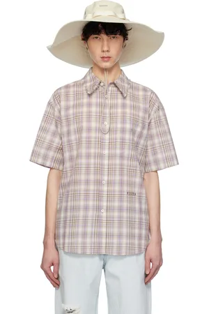 AFTER PRAY Off-White Wide Safari Bucket Hat