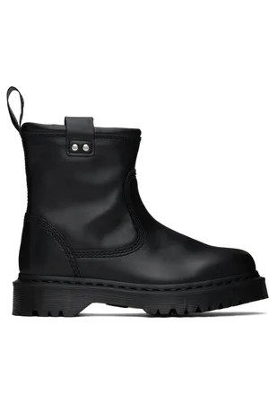 Dr. Martens Black Anistone Lo Leather Boots