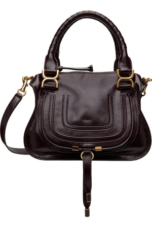 Chloé Burgundy Small Marcie Bag