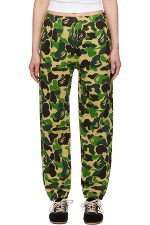 BAPE Khaki ABC Camo Sweatpants