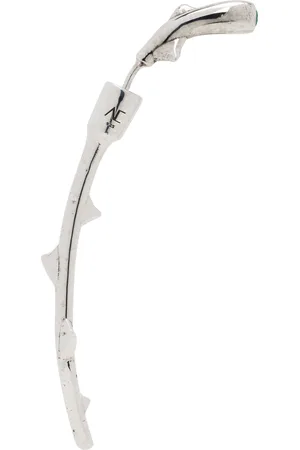 ALAN CROCETTI Silver Stem of Thorns Single Earring