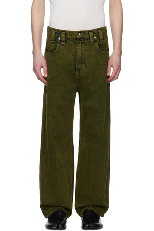 ECKHAUS LATTA Green Baggy Jeans
