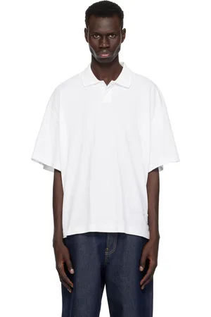 Alexander Wang White Short-Sleeve Polo