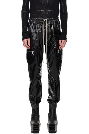 Rick Owens Black Hollywood Mastodon Cargo Pants