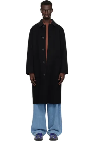 Mackage Black Beckett Handmade Wool Coat
