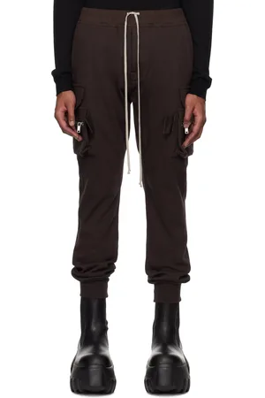 Rick Owens Brown Hollywood Mastodon Cargo Pants