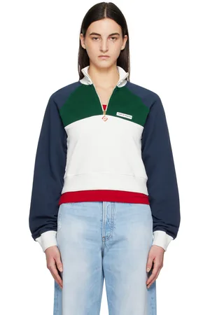 Casablanca Multicolor Quarter Zip Sweatshirt