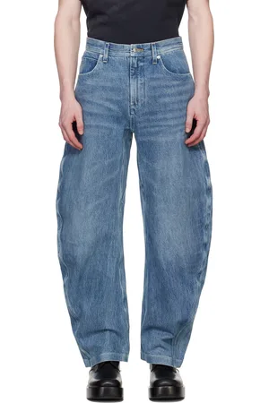 Alexander Wang Blue Rounded Jeans