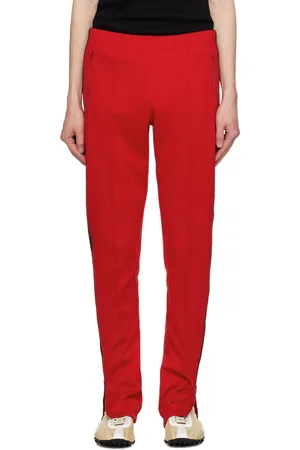 Maison Margiela Red Striped Sweatpants