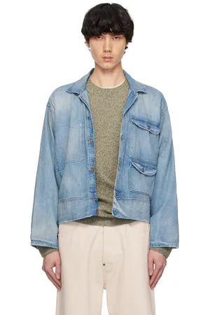 Maison Margiela Blue Sports Denim Jacket
