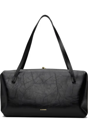 Jil Sander Black Goji Pillow Medium Bag