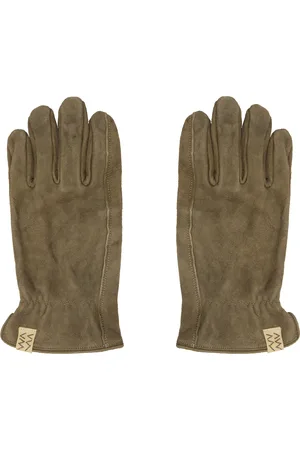 VISVIM Khaki Suede Gloves