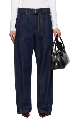 MAGDA BUTRYM Belted Loose-Fit Jeans