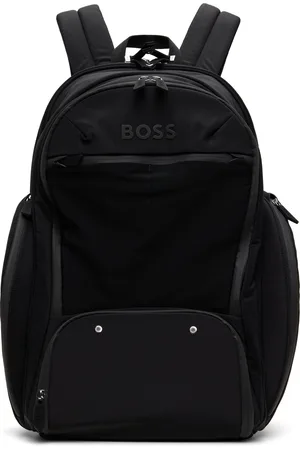 HUGO BOSS Black Polished Hardware Backpack