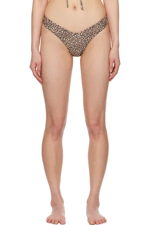 Frankies Bikinis Brown Brittany Micro Bikini Bottom
